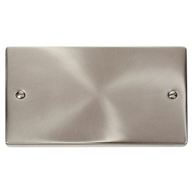 Click Scolmore Vpsc061 Deco 2 Gang Blank Plate from B&Q