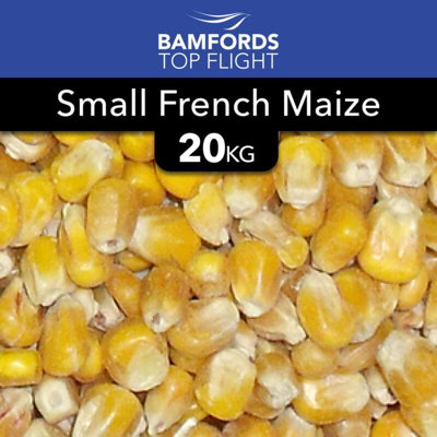 Bamfords Top Flight 'small French Maize (Roundberry)' Racing Pigeon Food 20Kg from B&Q