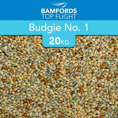 Bamfords 'budgie No.1' Aviary Bird Food 20Kg from B&Q