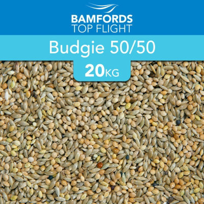 Bamfords 'budgie 50/50' Aviary Bird Food 20Kg from B&Q