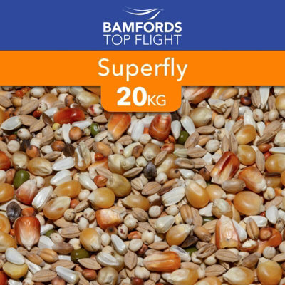 Bamfords Top Flight 'superfly' Racing Pigeon Food 20Kg from B&Q