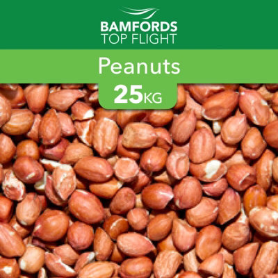 Bamfords 'medium Peanuts' Wild Bird Food 25Kg from B&Q