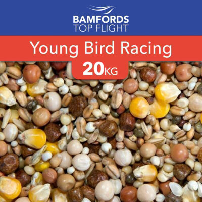 Bamfords Top Flight 'young Bird Racing' Pigeon Food 20Kg from B&Q
