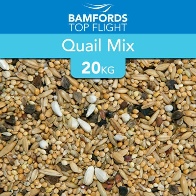 Bamfords Quail Mix' Aviary Bird Food 20Kg from B&Q