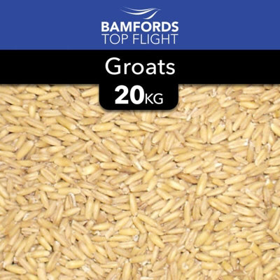 Bamfords Top Flight 'groats' Bird Food 20Kg from B&Q
