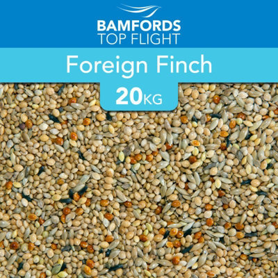 Bamfords 'foreign & Tropical Finch' Aviary Bird Food 20Kg from B&Q