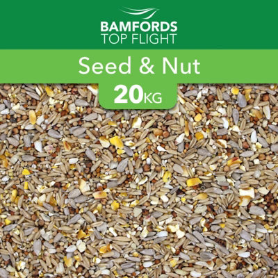 Bamfords Seed And Nut Wild Bird SeedAutumn & Winter Bird Food 20Kg from B&Q