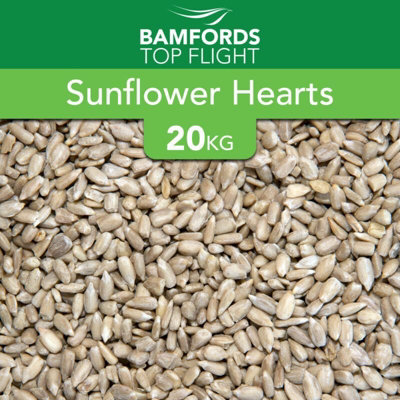 Bamfords 'sunflower Hearts' Wild Bird Food 20Kg from B&Q