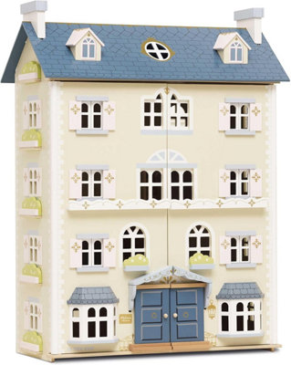 Le Toy Van Palace House Large Wooden Doll House  5 Storey Wooden Dolls House Play Set Suitable For Ages 3 Plus  Cream from B&Q