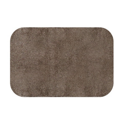 Kleen-Tex Turtle Mat Plain Latex Mocha 50X75 from B&Q