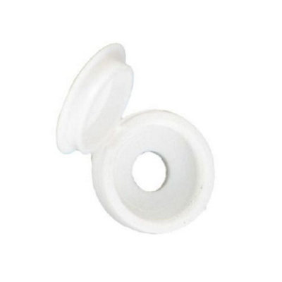 Fastpak Fold Over Cap WhiteVp1246 from B&Q