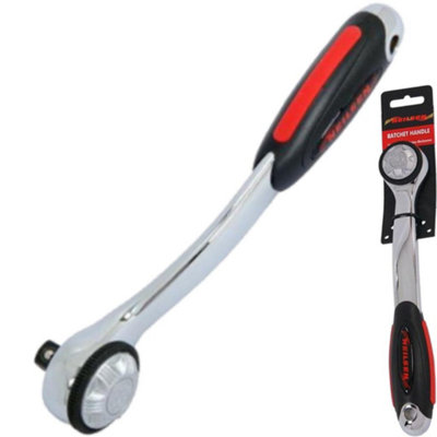 B&Q -  Socket Reversible Curved Profile Ratchet Handle 3/8" Tool