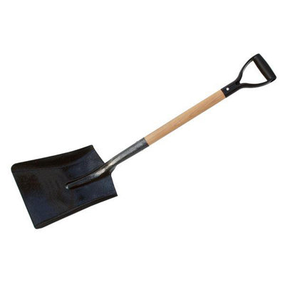 Neilsen Garden Builders Shovel Wooden Handle Square Spade (Ct0091)