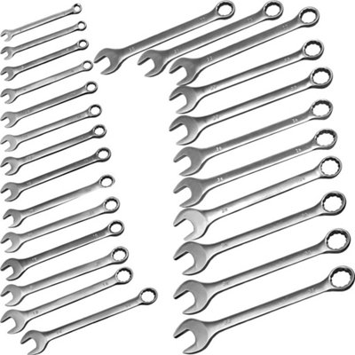 Neilsen Spanner Combination Fixed Head Wrench Open & Closed Ended 19mm from B&Q