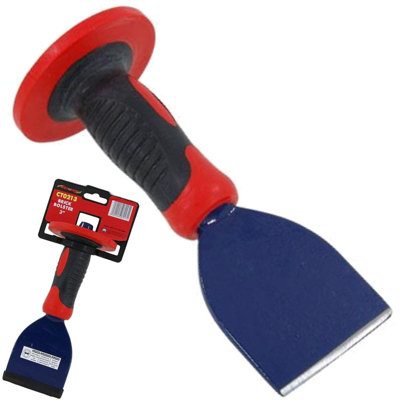 Neilsen Induction Bolster Chisel For Cutting Brick Concrete Masonry Stone 75mm from B&Q