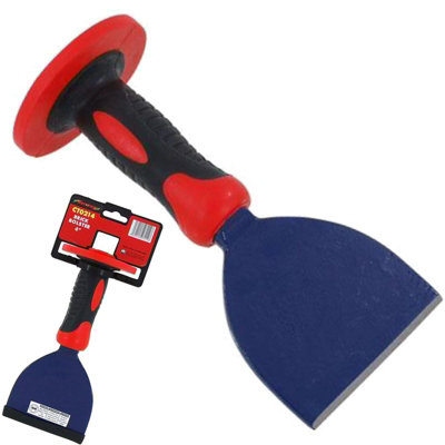 Neilsen Induction Bolster Chisel For Cutting Brick Concrete Masonry Stone 100mm from B&Q