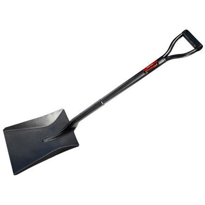 Neilsen Builders Shovel Square Mouth Spade Scoop Gardening Builder Steel Ct0267 from B&Q
