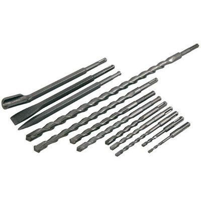 12 Piece Sds Drill And Chisel Set Drill Bits (Neilsen Ct0287) from B&Q