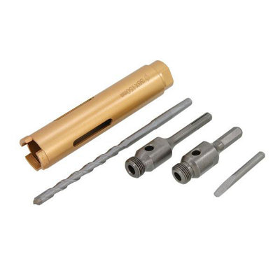 B&Q -  38mm X 150 Diamond Core Drill Bits Brick Hole Cutter Block Concrete (Ct0682)