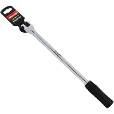 Neilsen Flexi Head Knuckle Power Breaker Bar Ratchet Wrench 1/2" Drive 15" from B&Q
