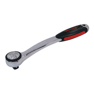 Neilsen Ratchet Handle - 1/2 Inch Drive Curved Profile Smooth (Neilsen Ct0809)