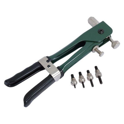 B&Q - Nut Riveter Professional For Captive Nuts + 4 Fittings ( Ct1229)