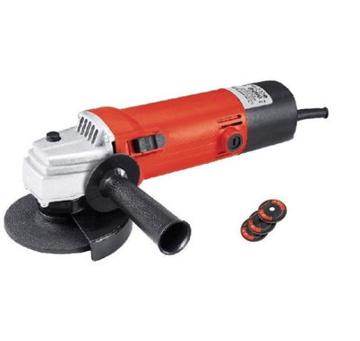 Angle Grinder 850W 4.5" 115mm Electric & 3 Discs Heavy Duty Ct1648 from B&Q
