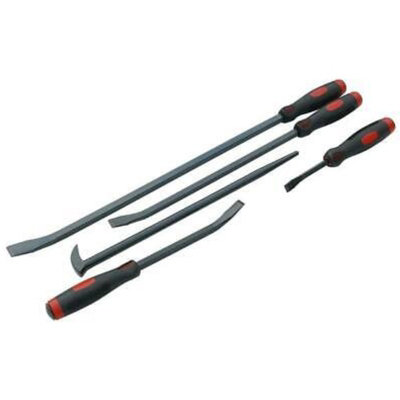 B&Q - 5 Piece Pry Bar Crow Bar Set Rolling Head Bar ( Ct1798)