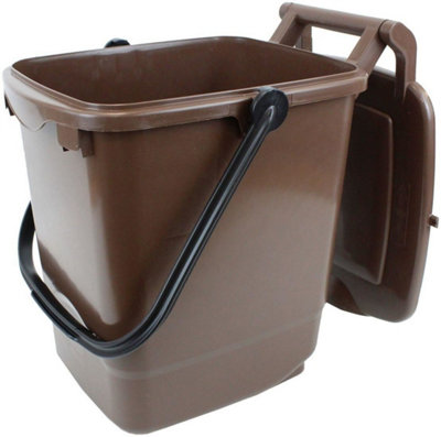  - 23 L Green Kerbside Recycling CaddyKitchen & Household Waste Bin