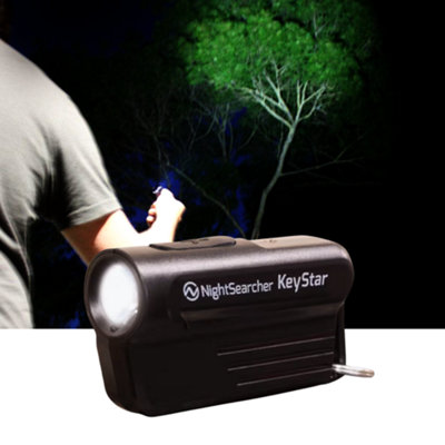 Nightsearcher Keystar   300 Lumens   Rechargable Keyring Torch from B&Q