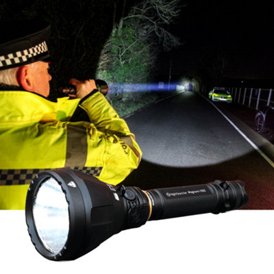 Nightsearcher Magnum 1100 LumenHigh PerformanceHeavy-Duty Rechargeable Torch (Eu) from B&Q