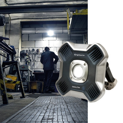 Nightsearcher Galaxy Star 2800 Lumen High-Powered Rechargeable Led Work With Power Bank Mode Light