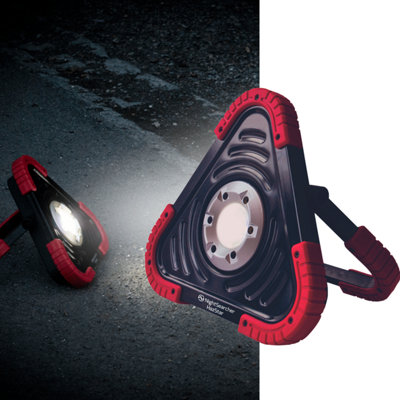 Nightsearcher Hazstar 2-In-1 Rechargeable Led Hazard Warning Light And Work Light from B&Q