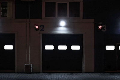 Nightsearcher Nexsun 2500 Slimline Solar Powered Arena & Flood With Pir Motion Detection Light