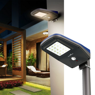 Nightsearcher Nexsun 2000 Solar Powered Arena & Flood With Pir Motion Detection Light