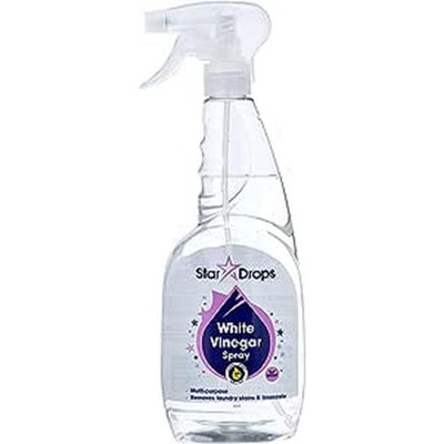Stardrops White Vinegar Multi Surface Cleaner 750Ml Spray Streak Free from B&Q