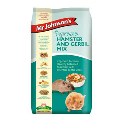 Mr Johnson's Supreme Hamster & Gerbil Mix 15Kg from B&Q