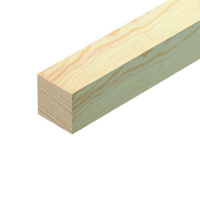 Cheshire Mouldings 18X18 Clear Pine Strip Wood1M X 4 Total 4 Metres Tm623 from B&Q