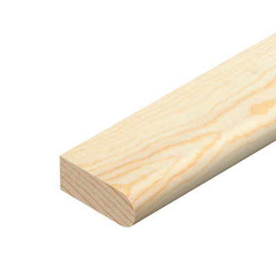 Cheshire Mouldings Pine 8X21 Wood Parting Bead 1M X 6 Total 6 Metres Tm651 from B&Q
