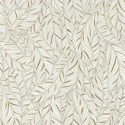 Clarke & Clarke  W0144/03 Selva Linen/champagne Wp from B&Q