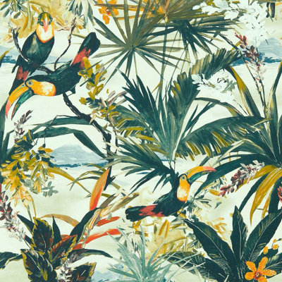 Clarke & Clarke  W0146/01 Toucan Antique Wp from B&Q