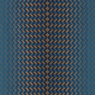 Clarke & Clarke  W0150/03 Fragment Midnight/copper Wp from B&Q