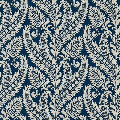 Clarke & Clarke  W0161/01 Regale Denim Wp from B&Q