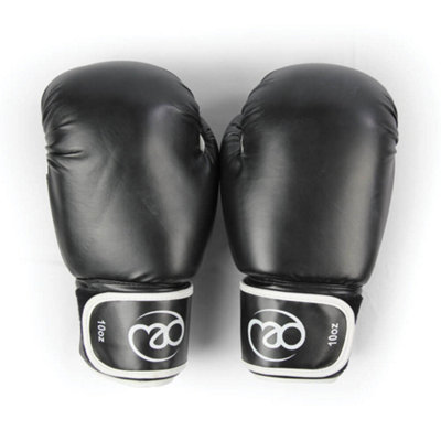 B&Q - Premium  12Oz Sparring Gloves For BoxingBlack And White Color