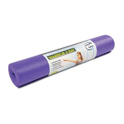 The Mad Group Warrior II Yoga Mat Purple Non Slip - Image 5