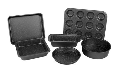 Durastone 6 Piece Baking Set - Black - Carbon Steel Bakeware with Durastone Non-Stick Coating - Image 6