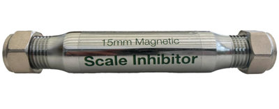 PlumbEZ Wras Water Softener Scale Inhibitor And Limescale FilterInline Water Softener And Magnetic Water ConditionerProtects Boiler from B&Q