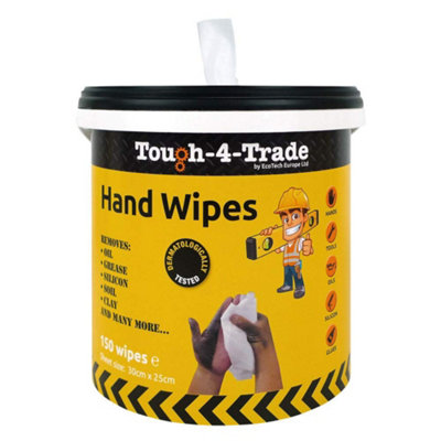 Ecotech Ebmh150Pk Industrial Hand Wipe (Pack Of 150)