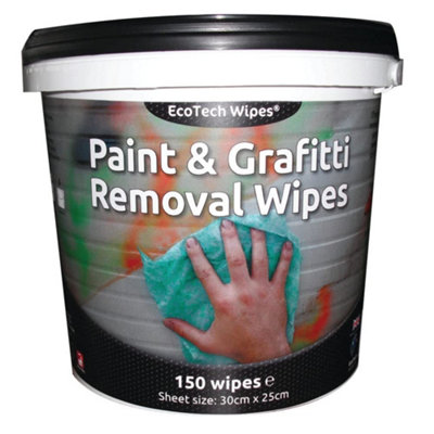 Ecotech Ebpg150Pk Paint And Graffiti Removal Wipe (Pack Of 150)