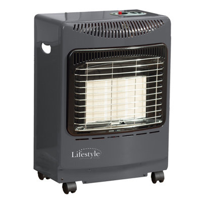 Callow Lifestyle Mini Heatforce Indoor Cabinet Heater Grey from B&Q